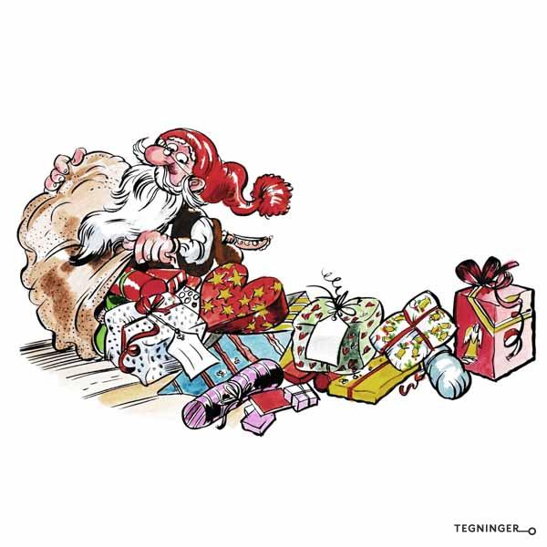 Gaver JUL Tegninger.no