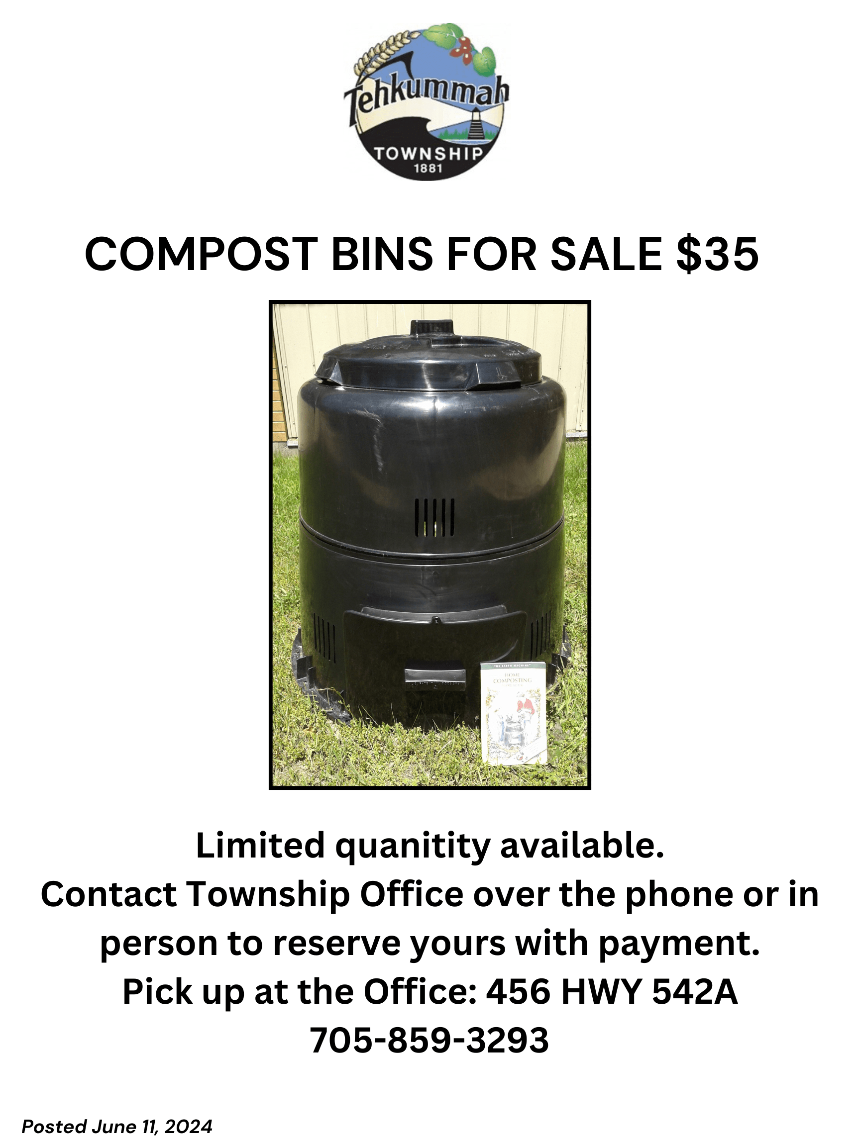 Notices Tehkummah Township