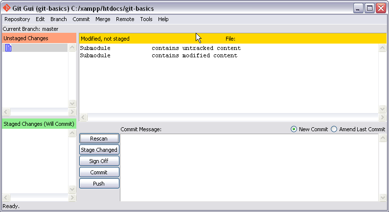 Git for Windows Tutorial How To Create & Track Local Project