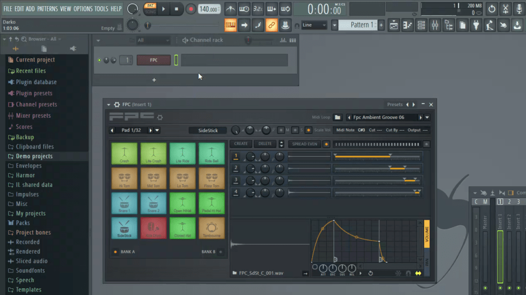 AKAI LPD8 MIDI Controller PADS Programming In FL Studio & NanoStudio