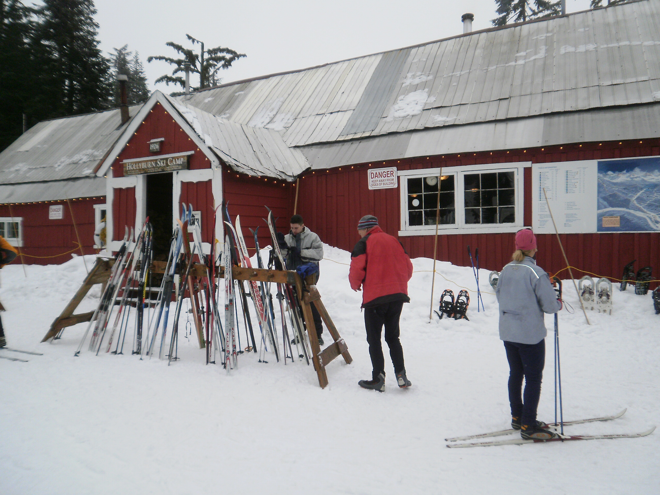 Hollyburn Cross Country Ski Lodge great hot chocolate. Memories