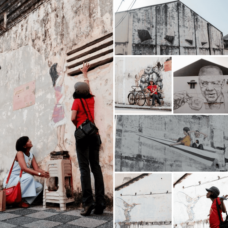 Exploring the Charming Street Art in Ipoh Old Town