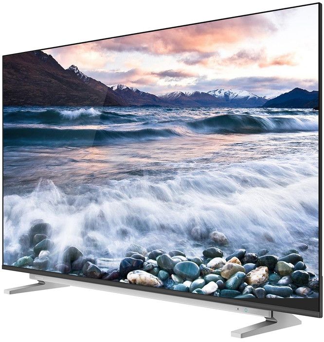 TOSHIBA 4K Smart Frameless LED TV 55 Inch With BuiltIn Receiver, 3