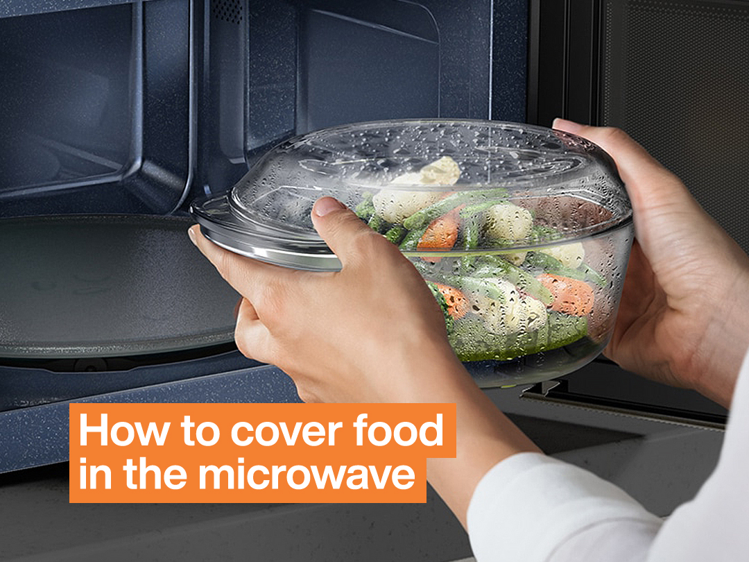 How to Cover Food in the Microwave