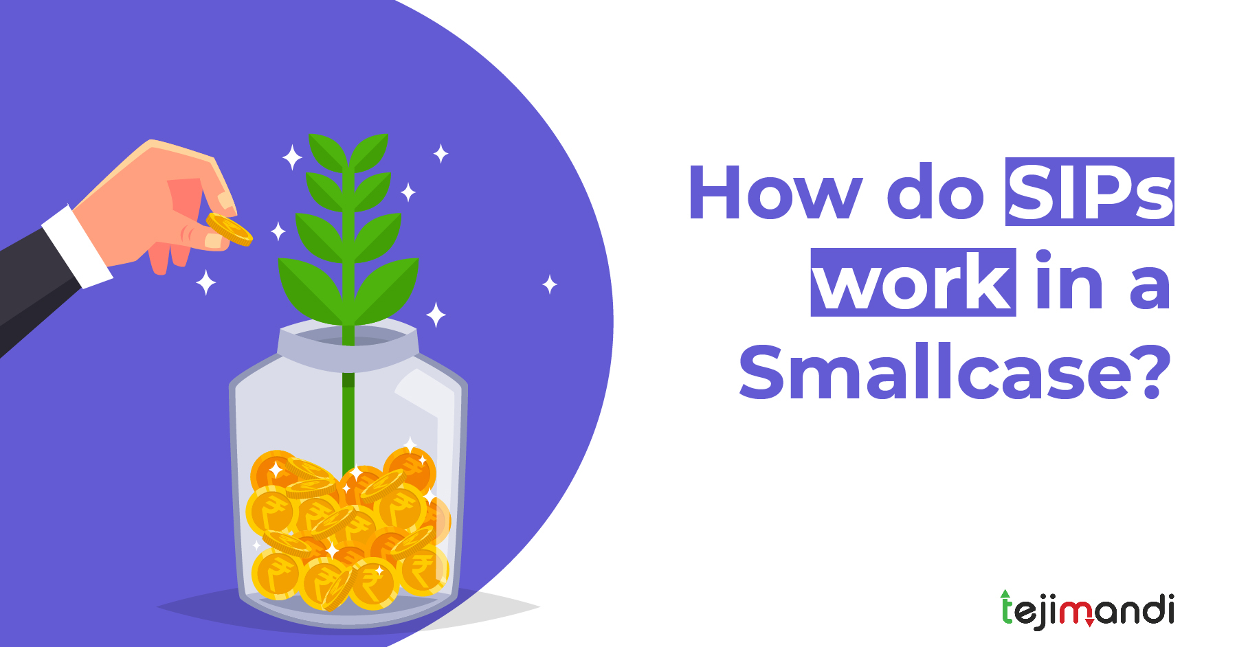 How do SIPs work in a Smallcase?