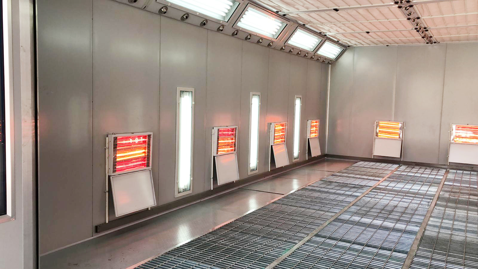 TEJ90 Full Down Spray Paint Booth Tej Paint Booths