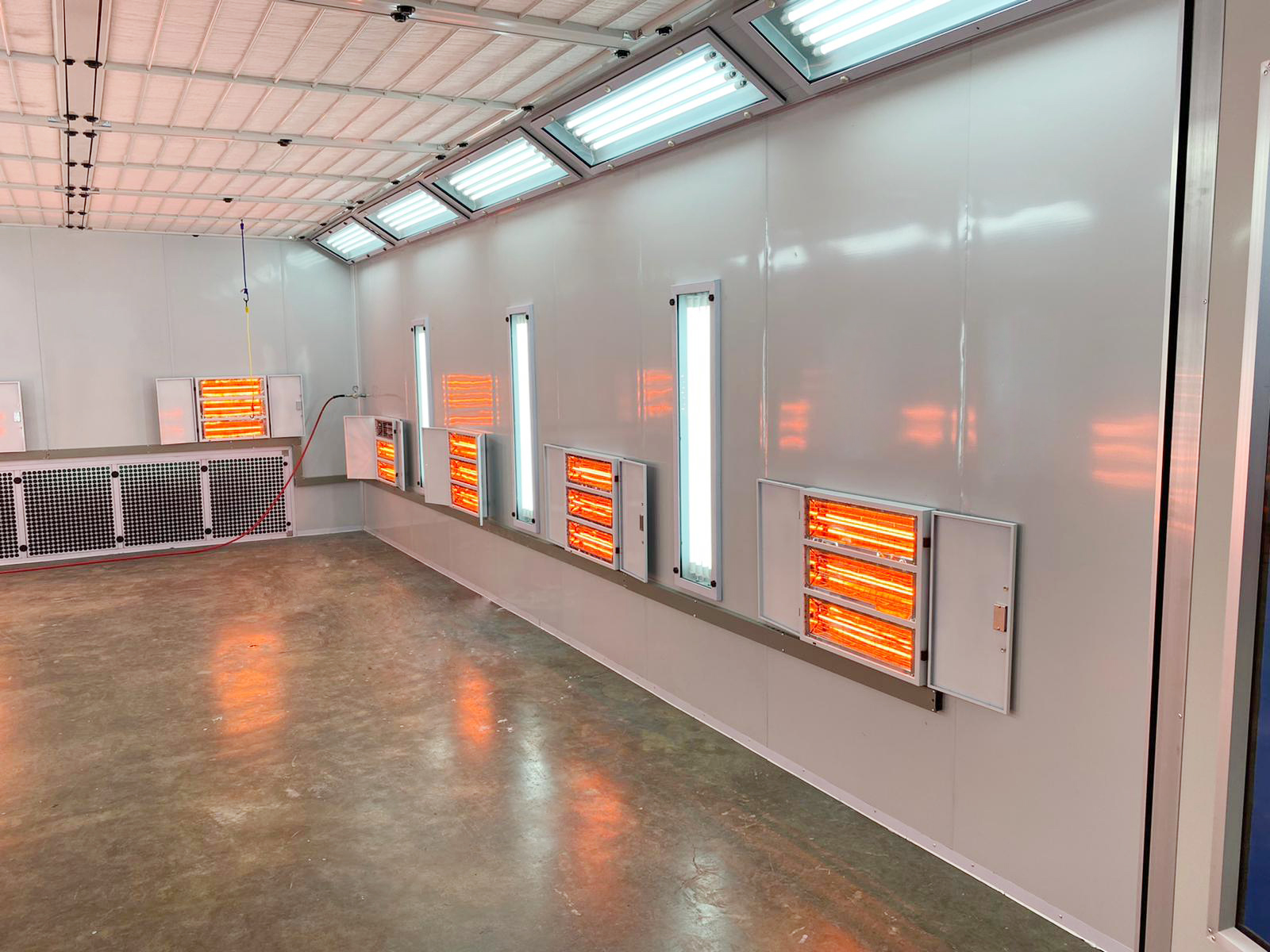 TEJ60 Semi Down Draft Paint Booth Tej Paint Booths