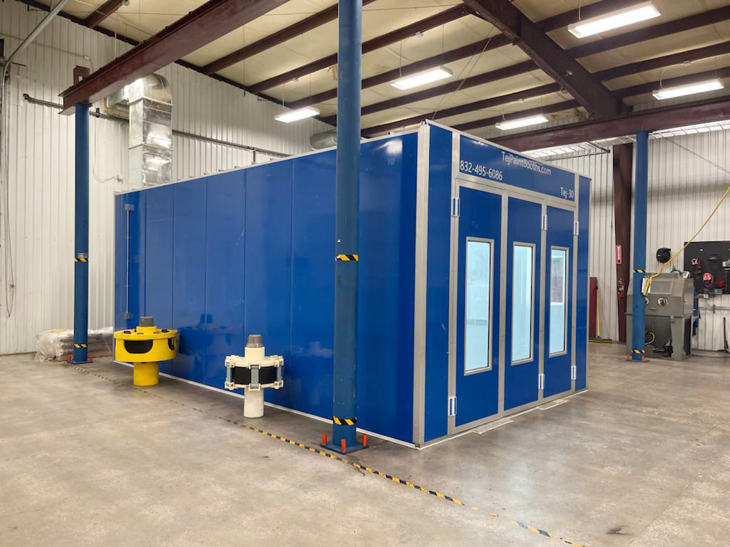 TEJ30 Semi Down Draft Paint Booth Tej Paint Booths