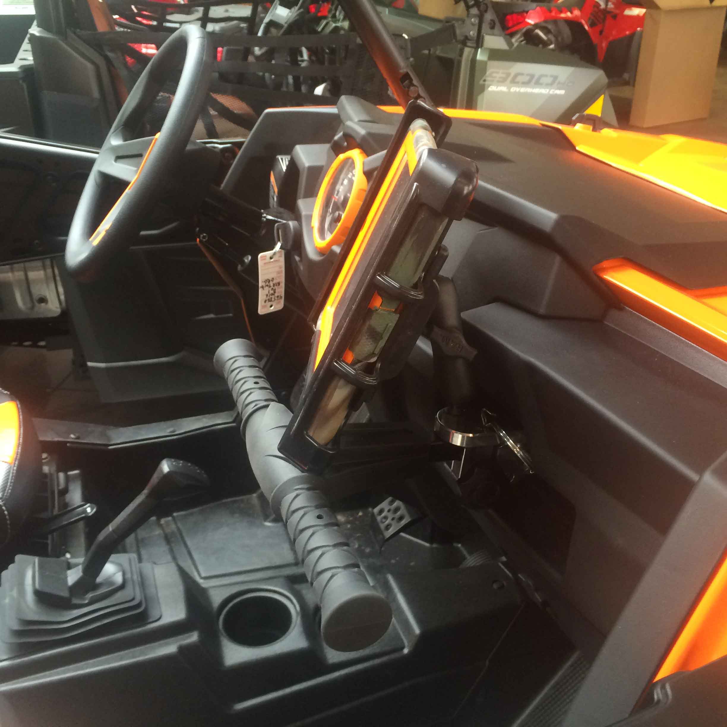 TEK208 RZR Ram Mount S1 with 1" Ram Ball TEK208