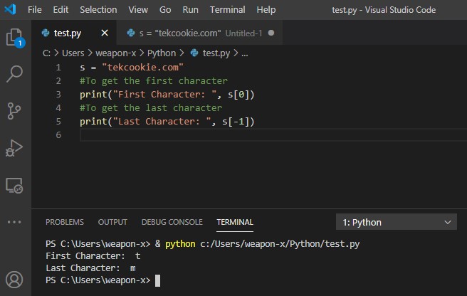 python str reverse