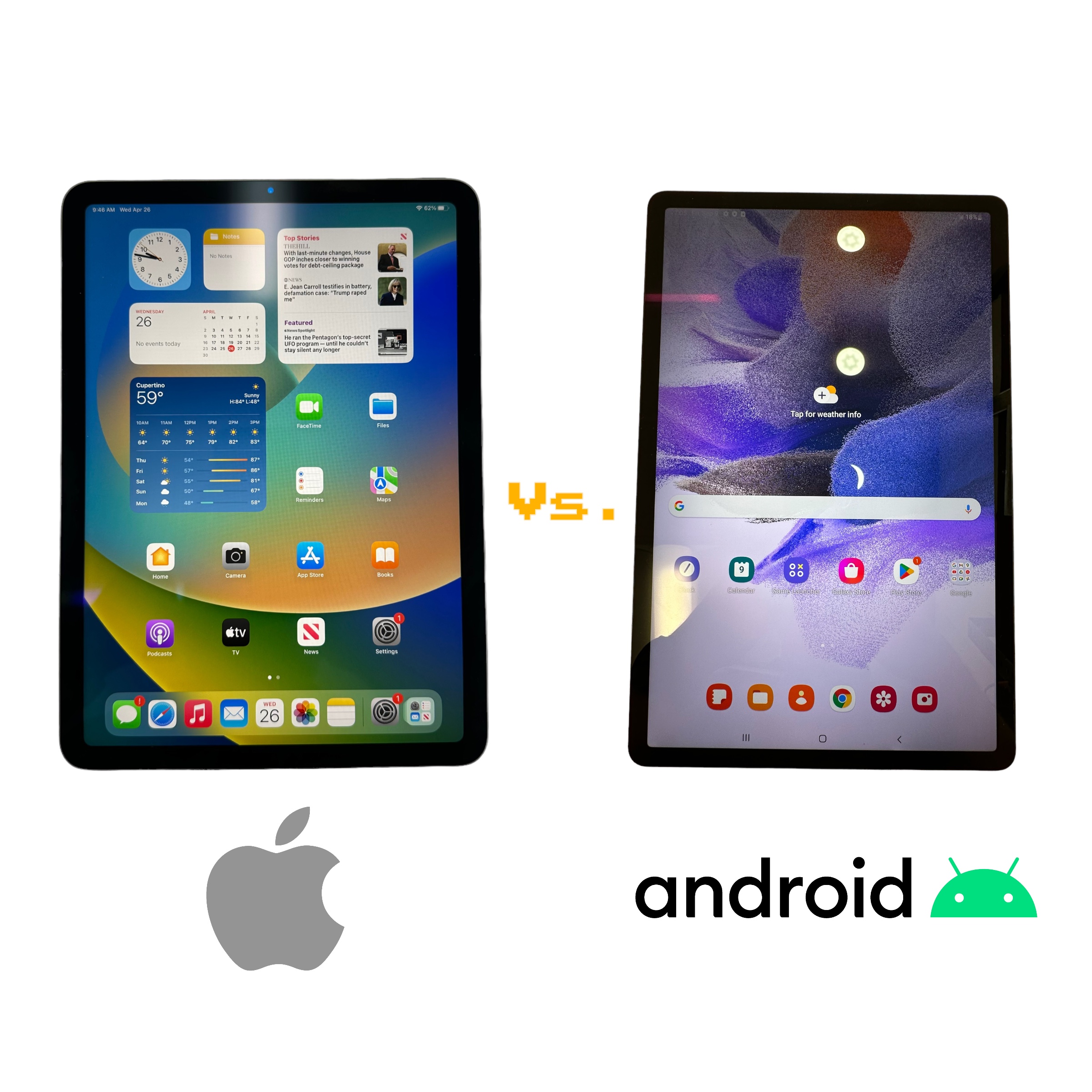 Android Tablets vs. Apple iPad Choosing the Perfect Tablet for You