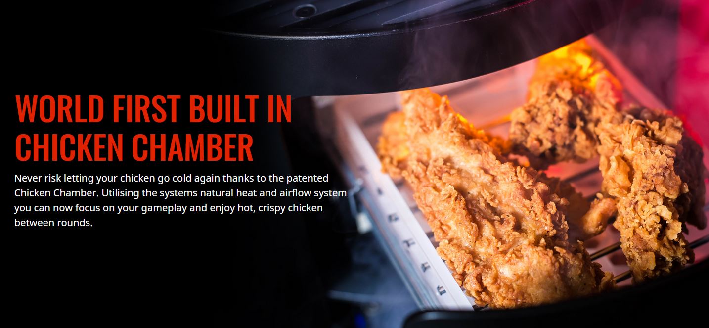 KFC launches KFConsole, will keep your chicken warm while gaming, and