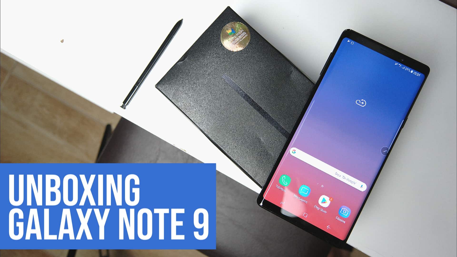 [Vídeo] Unboxing do Samsung Galaxy Note 9 Tekimobile