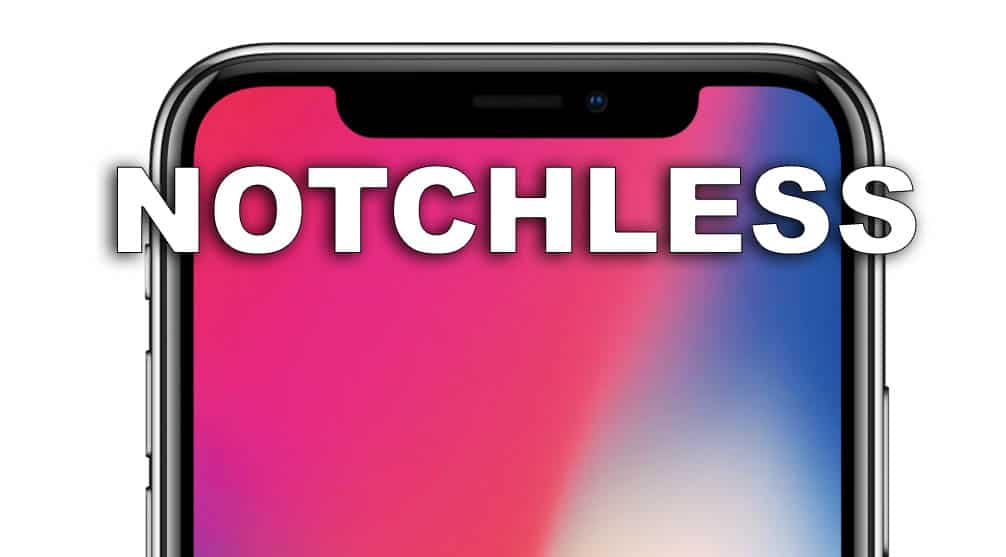 Notchless Mit dieser .PSD machst du deine Wallpaper „Notchless“ Tekkie