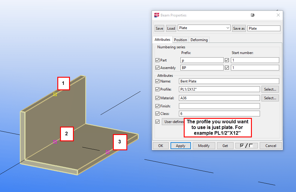 How to get bend lines on a DXF Tekla User Assistance