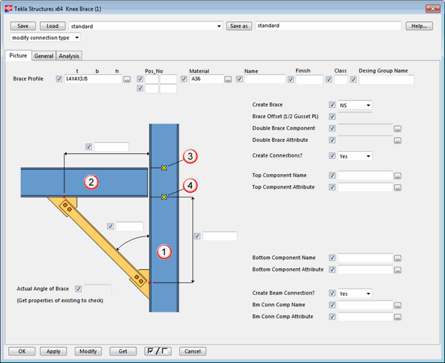 Knee Brace Tekla User Assistance