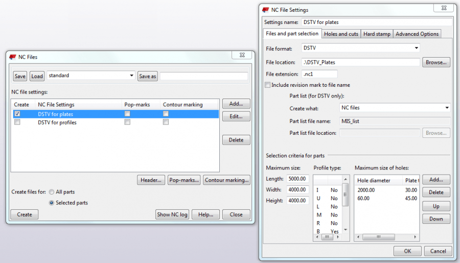 Unfolded bent plate Tekla User Assistance