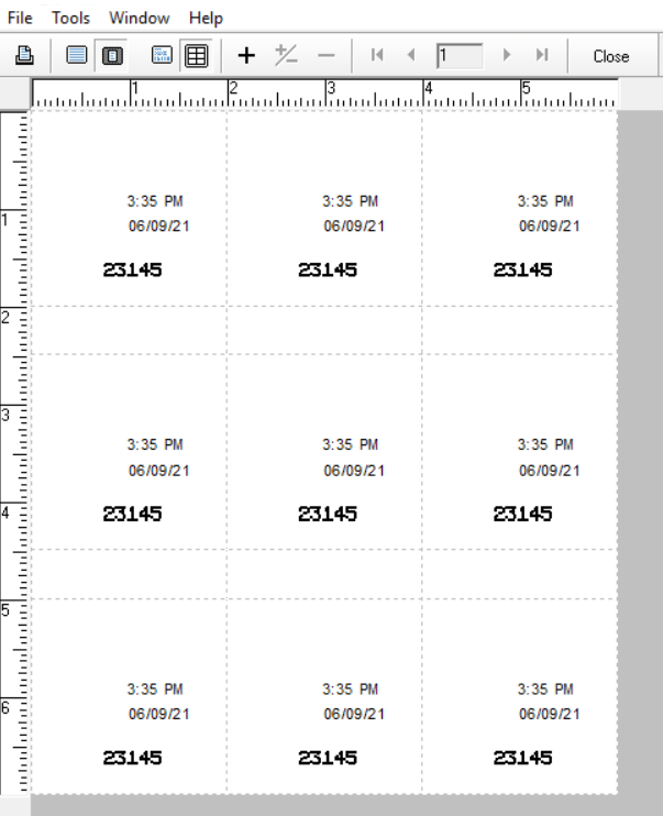 How to print multiple labels per page in LABEL MATRIX? · Customer Self