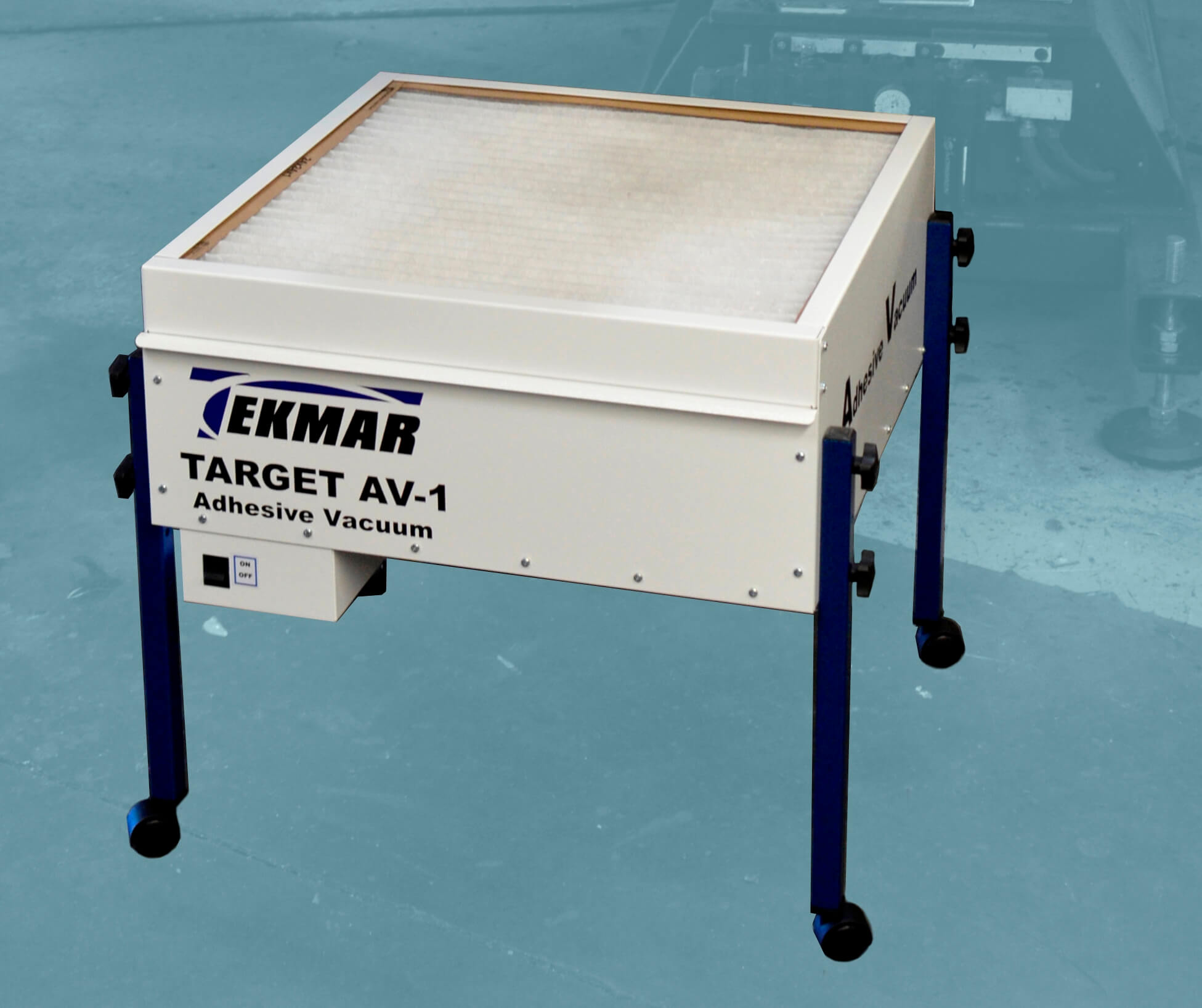 Target AV1 Adhesive Vacuum Tekmar textile spot cleaning systems
