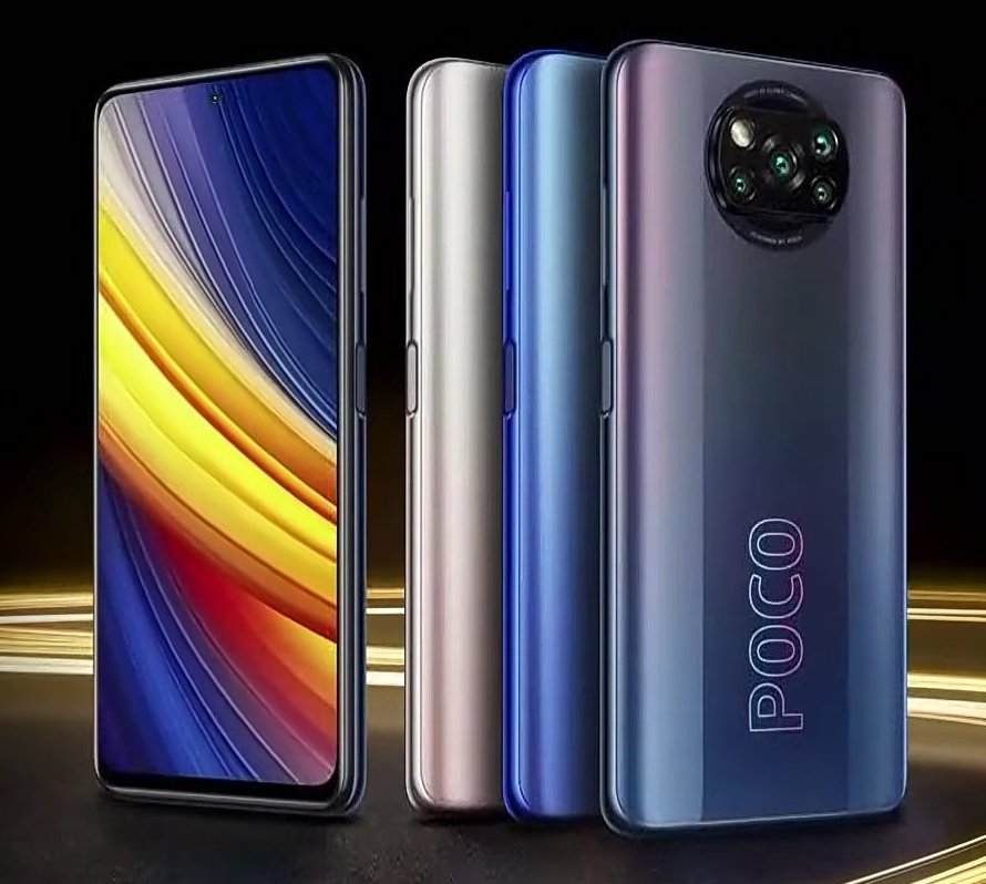 Xiaomi Poco X3 Pro 4Gälypuhelin julki varustettu ensimmäisenä