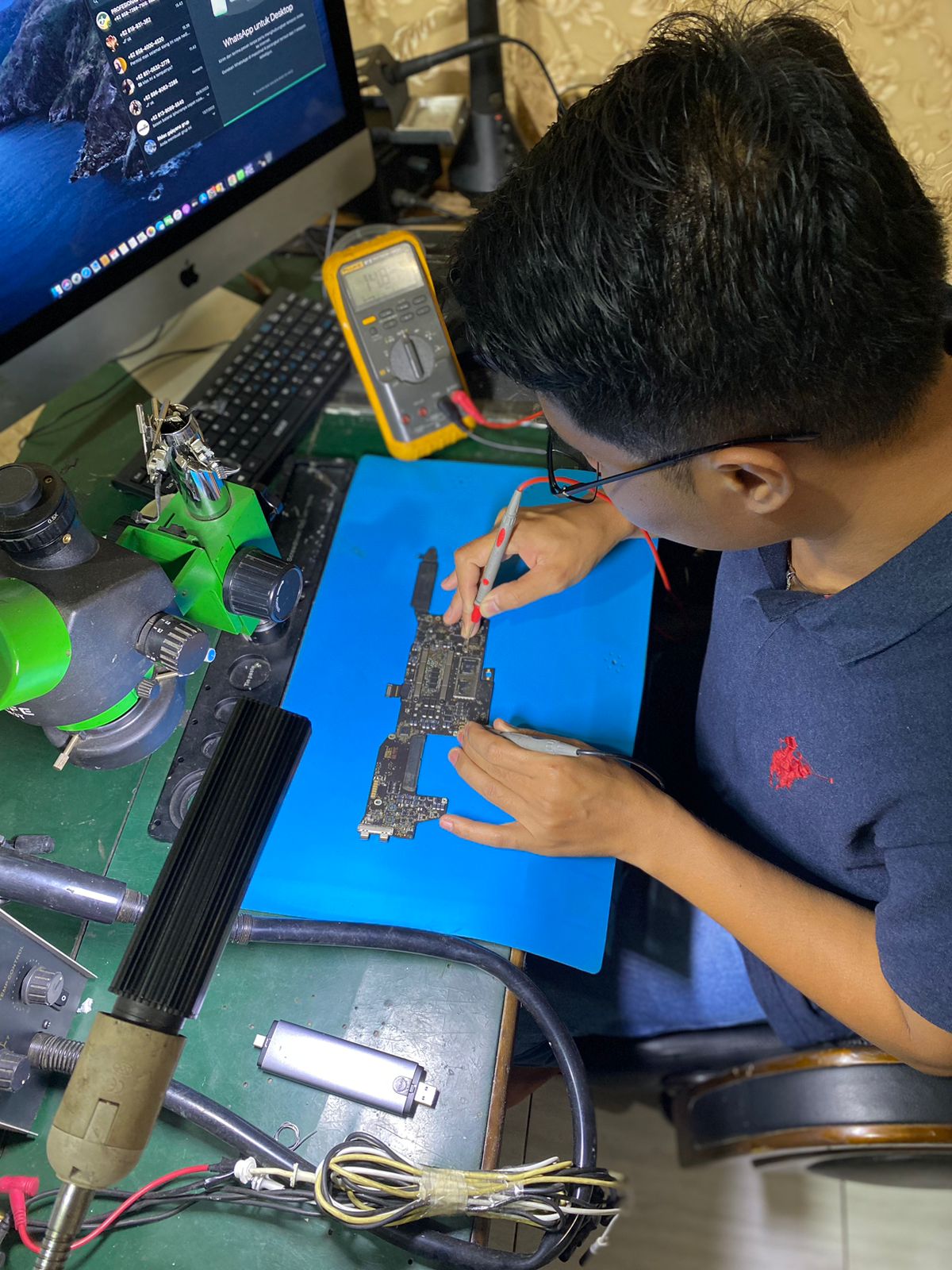 SERVICE MACBOOK PRO 2017 A1708 kondisi Kernel _Task Bermasalah