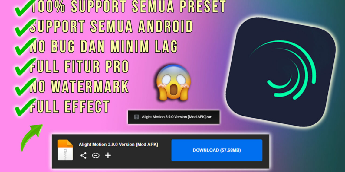 Cara Download Alight Motion Pro 2021 Untuk Video Jedag Jedug