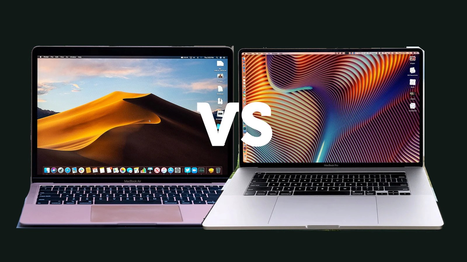 2019 MacBook Pro vs MacBook Air TeknoParse