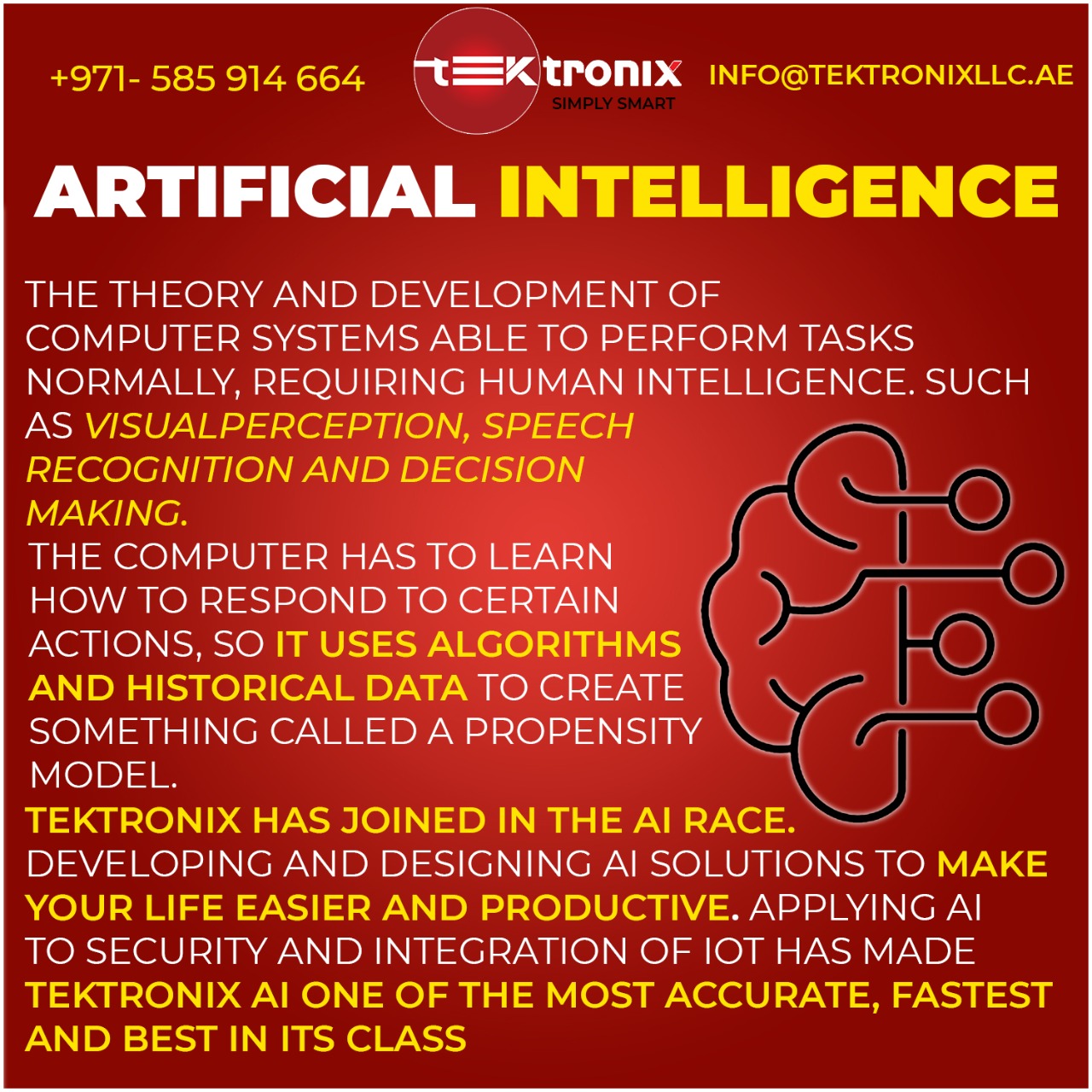 Best Artificial Intelligence Development Company in Dubai Abu Dhabi