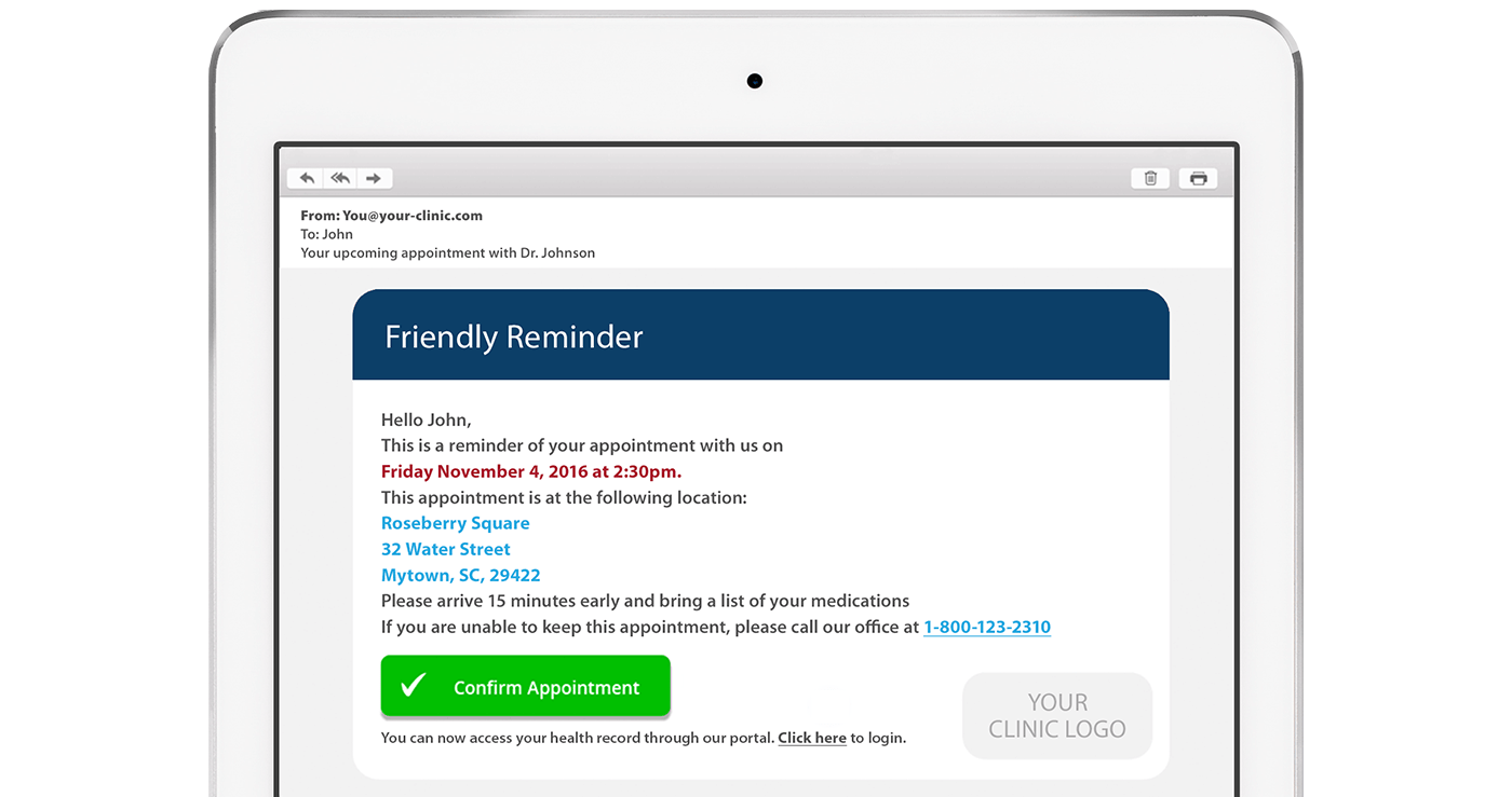 Healthcare Reminders Patient Reminders Patient Appointment