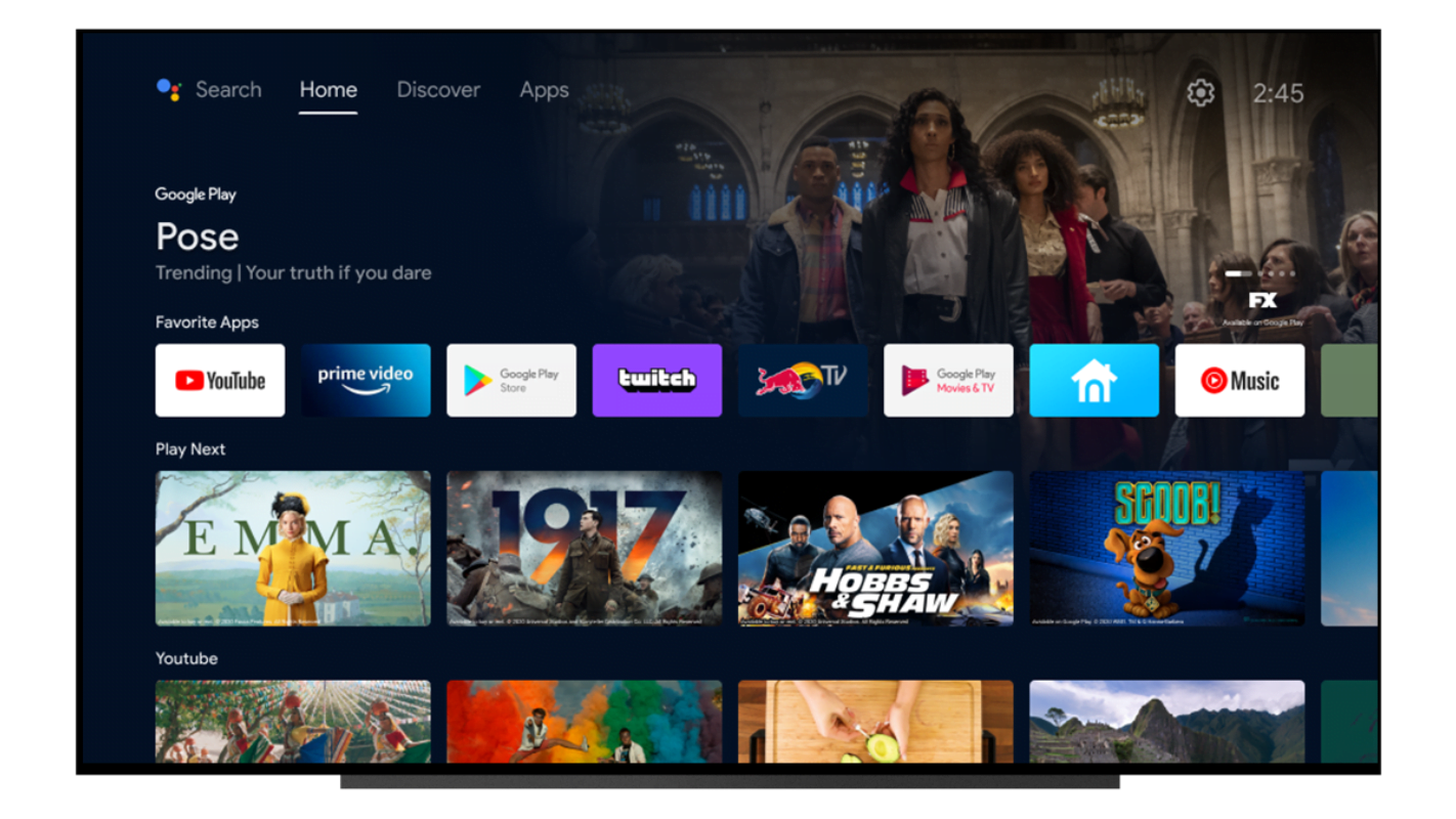 Android TV Now Offers Personalised Based on the Content