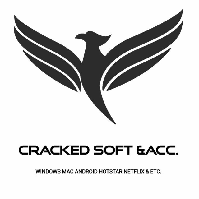 Cracked Software And Accounts Telegram Channel