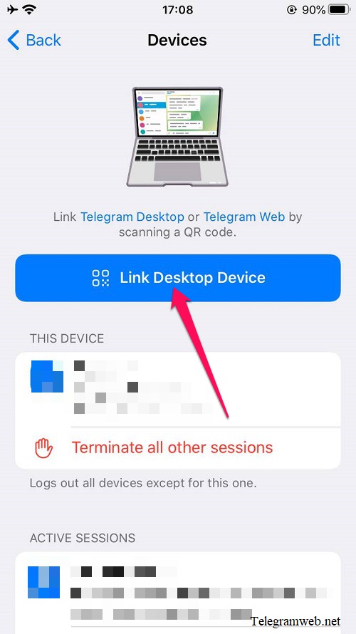 How to scan Telegram QR code?