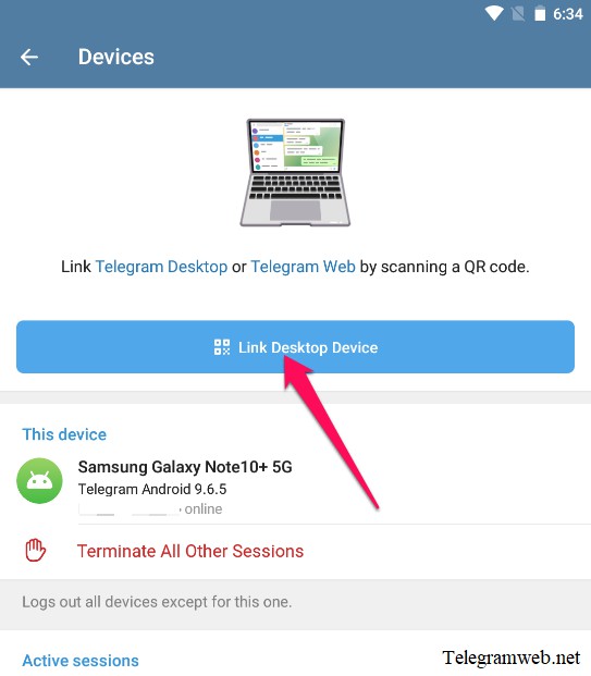 How to scan Telegram QR code?