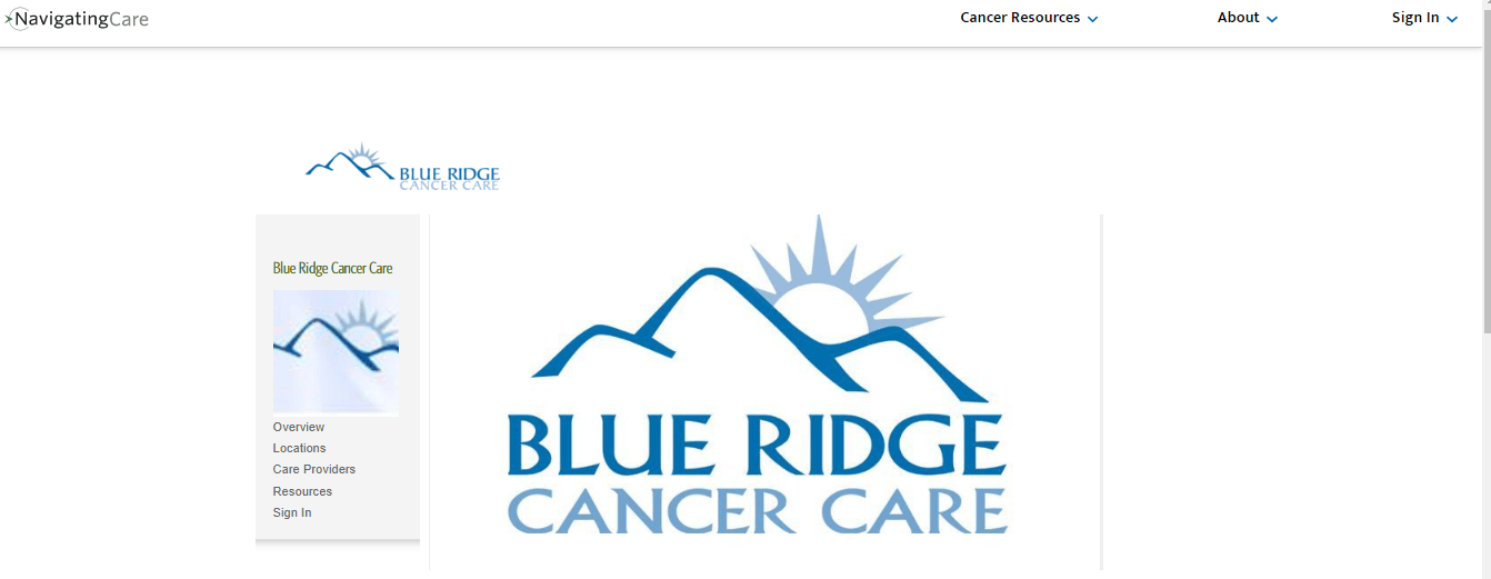 Blue Ridge Cancer Center Patient Portal blueridgecancercare