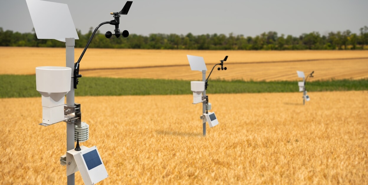 Weather Stations Diagram Communications