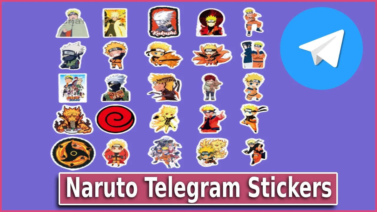 990+ Naruto Telegram Stickers packages List 2024