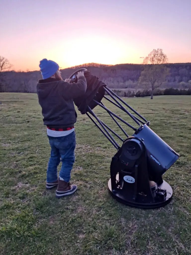 Night Vision Astronomy Refractor vs Dobsonian With Amazing Images