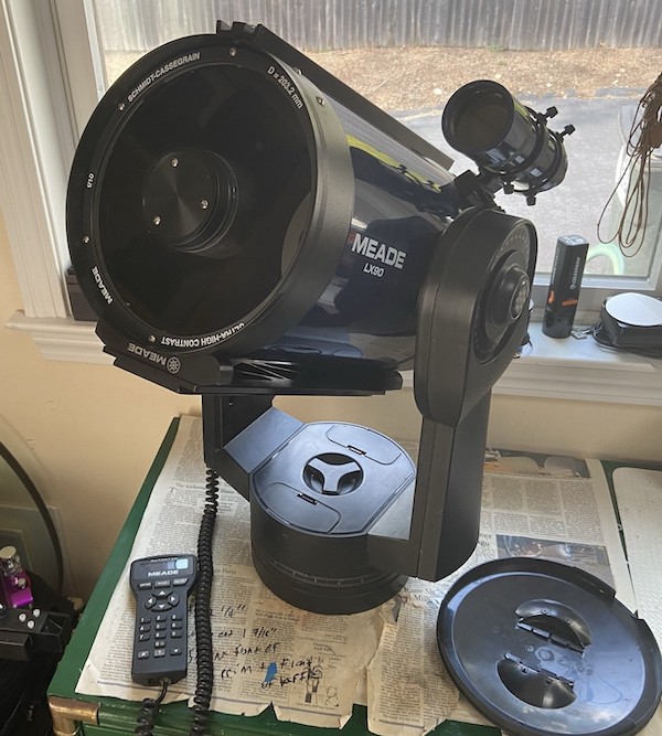 Meade 8" LX90 ACF Review Partially Scope