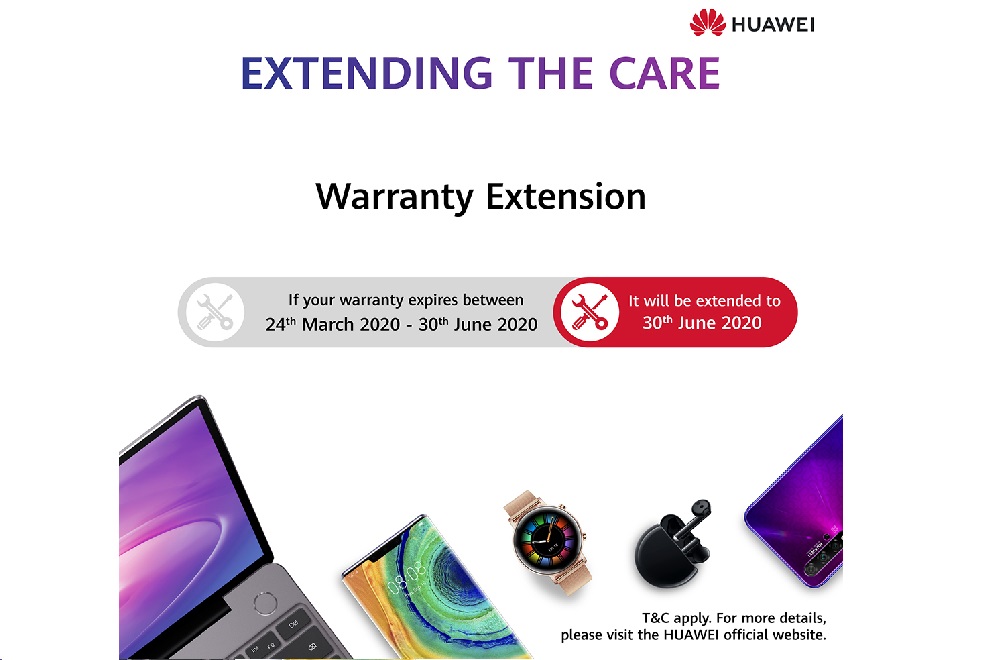 Huawei extends expiring warranty of its products to ensure customer