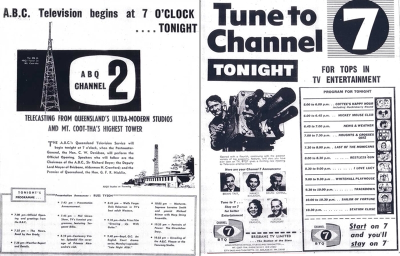 Monday 2 November 1959 — BRISBANE Television.AU