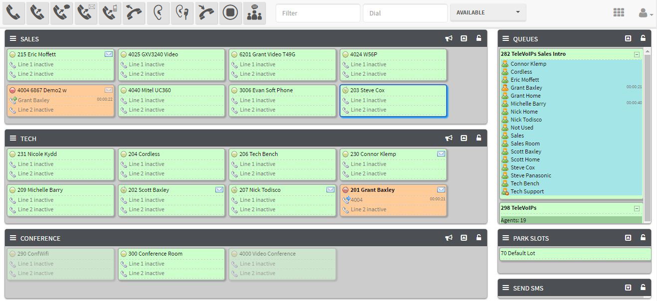 Virtual Switchboard Software Virtual Phone System TeleVoIPs
