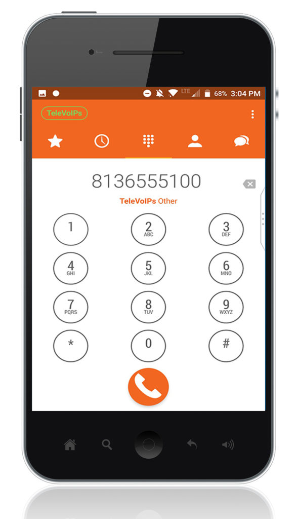 The TeleVoIPs Softphone TeleVoIPS