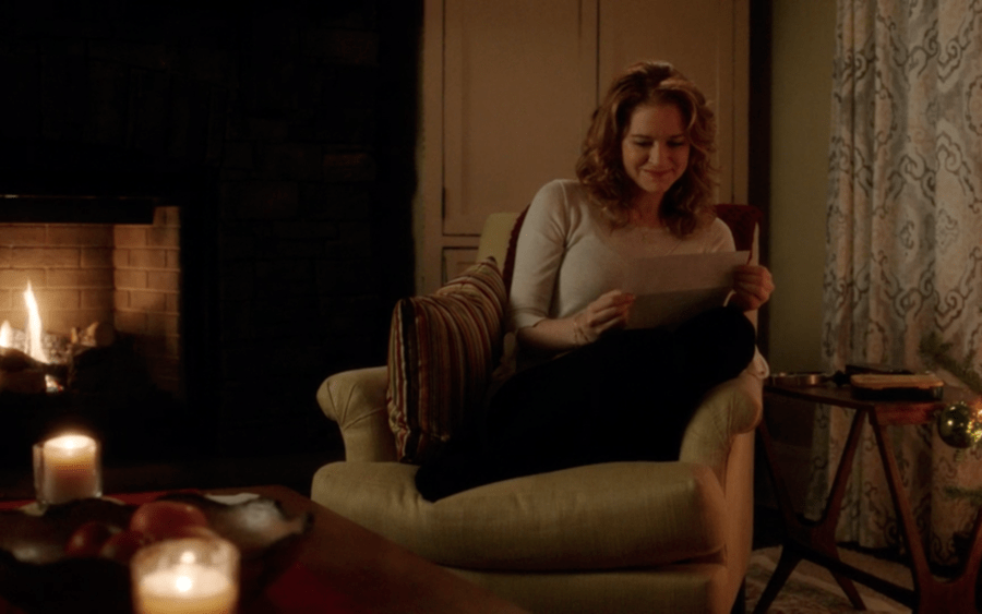 Christmas Pen Pals 2023 Christmas Pen Pals Review Sarah Drew Brings a Spark to Her Lifetime