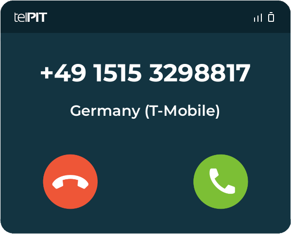 Wer ist 015153298817 / 01515 3298817 von Deutschland - telPIT