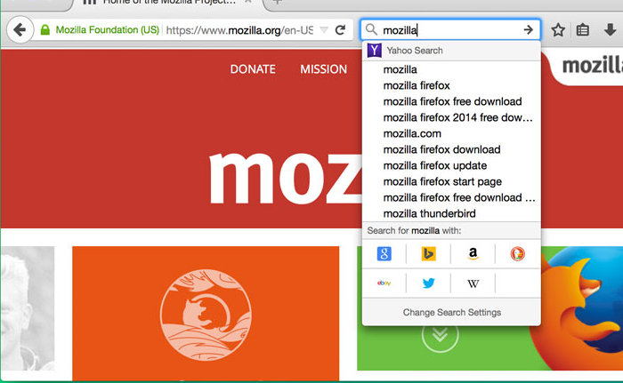 Firefox 34 Resmi Dirilis dengan Yahoo Sebagai Default Search Engine