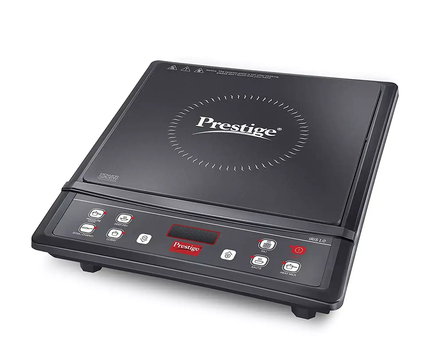 4) Prestige Iris 1.0 1200 Watt Induction Cooktop