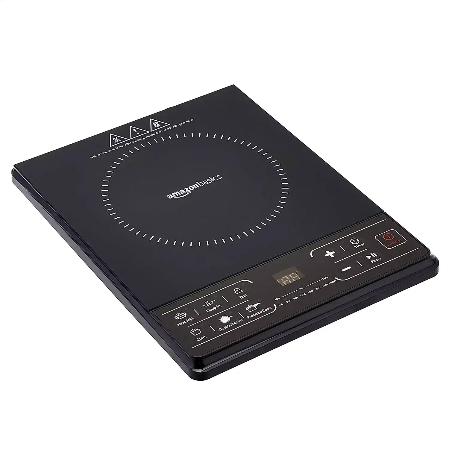 5) AmazonBasics Induction Cooktop