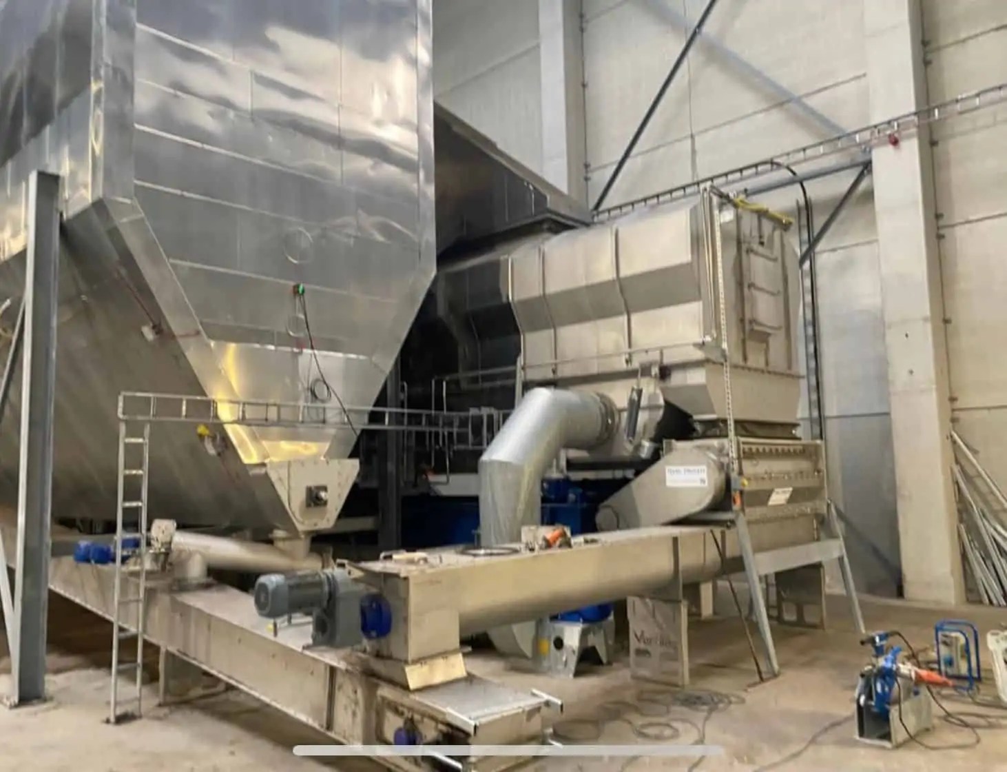 Commissioning organic Fertilizer dryer Tema Process