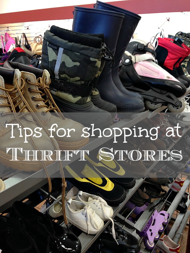 Thrift Store Shopping Tips · The Typical Mom