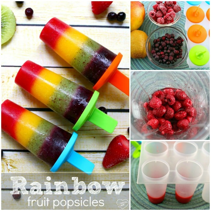 Best Fresh Fruit Rainbow Popsicle · The Typical Mom
